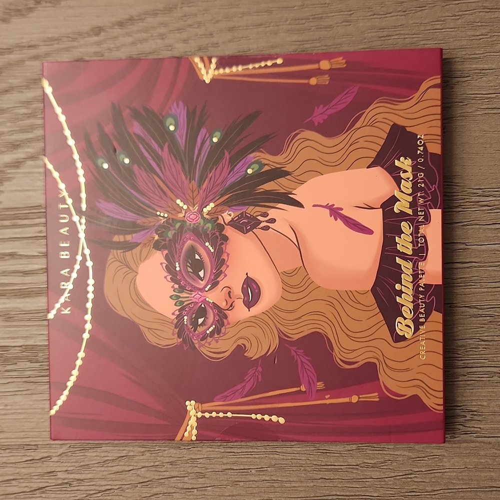 KARA Beauty Eyeshadow Pallette, Behind the Mask, Masquerade Collection - Picture 3 of 4